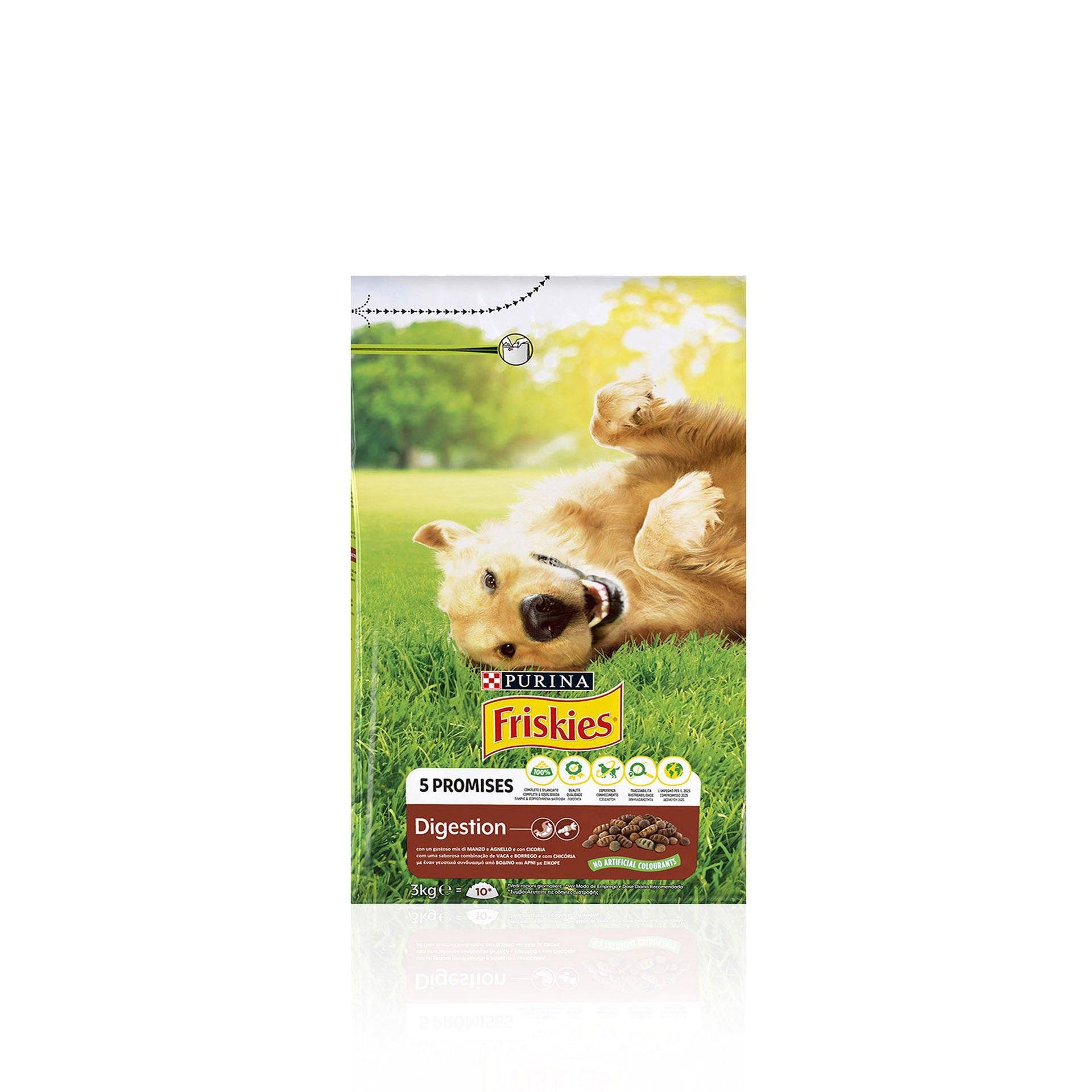 Purina Friskies Vitafit Digestion Ração para Cão Adulto Borrego e Legumes 3 kg - Image 2