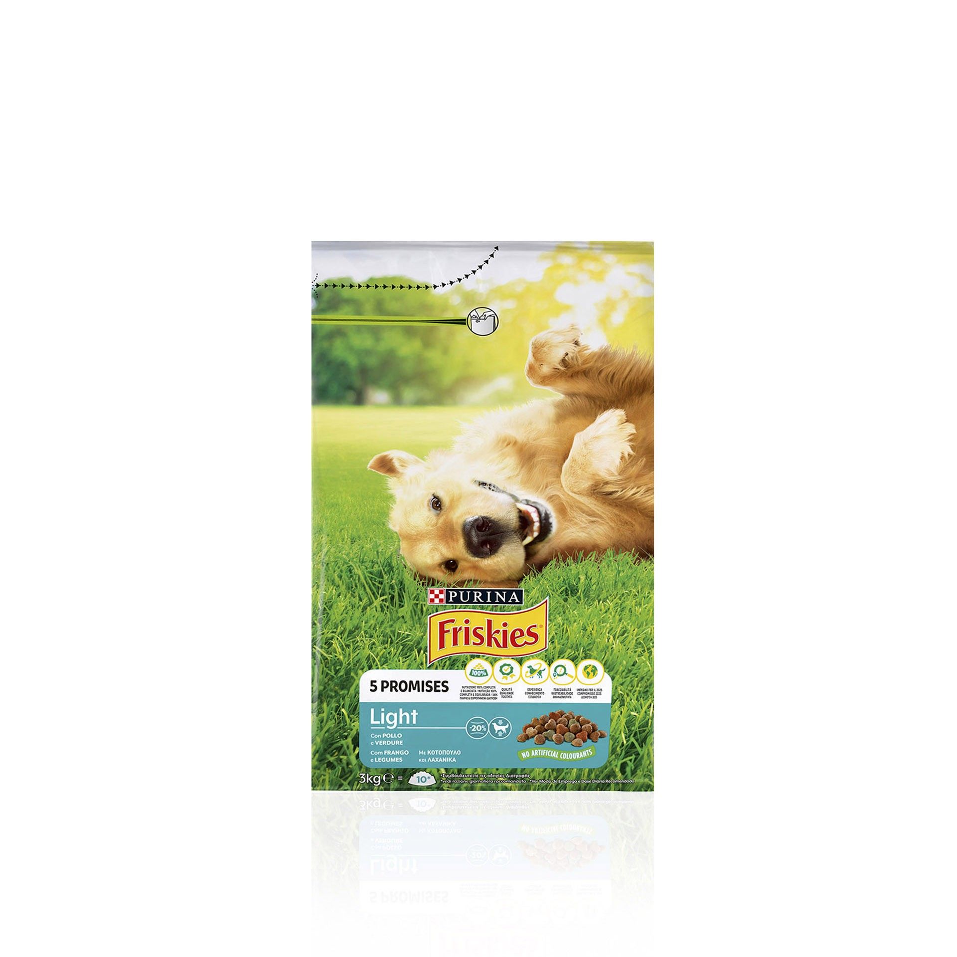 Purina Friskies Vitafit Light Ração para Cão Adulto Frango e Legumes 3 kg - Image 4
