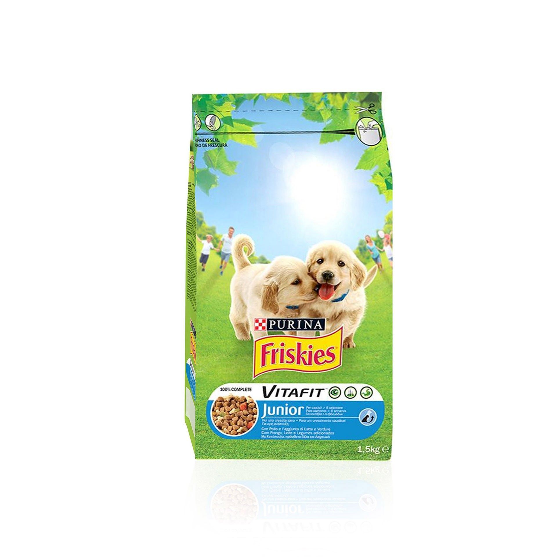 Purina Friskies Ração para Cachorro Frango, Leite e Vegetais 1,5 kg - Image 2